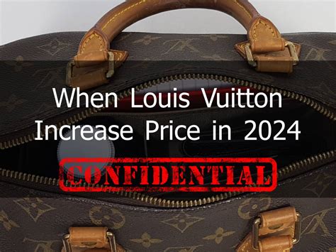 louis vuitton increase price 2023|louis vuitton price list.